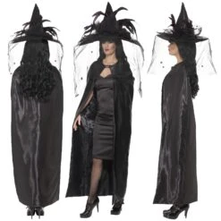 Smiffys Witches Cape -Cosplay Equipment Store cape 2 2 07f27321 72a4 4ced b8bb b8f3a3ef846f