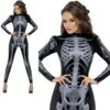 Smiffys Fever Skeleton -Cosplay Equipment Store catsuit 2 3