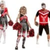 Smiffys Zombie American Footballer & Cheerleader -Cosplay Equipment Store cheerleader 2 11