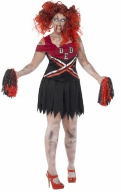 Smiffys Zombie Ladies Costume 15 Smiffys Zombie Ladies Costume -Cosplay Equipment Store cheerleader a86ff30c 620c 48e7 a11d f1aee56f19c0