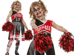 Smiffys Zombie Cheerleader Costume