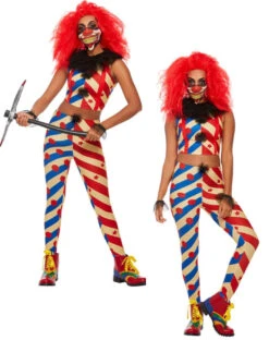Smiffys Creepy Clown Ladies