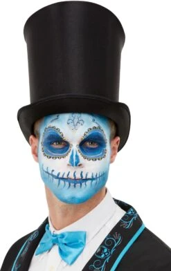 Smiffys Make-Up FX, Day Of The Dead Kit, Aqua