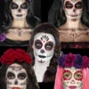Smiffys Day Of The Dead Make Up -Cosplay Equipment Store day of the dead make up