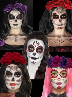 Smiffys Day Of The Dead Make Up