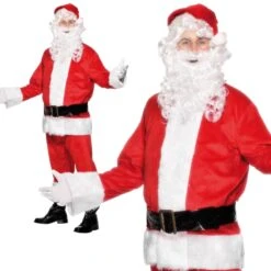 Smiffys Velour Santa Costume