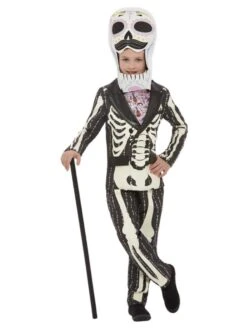Smiffys Boys Skeleton Costume -Cosplay Equipment Store deluxe senor da7f9441 28d0 457a ad8f bd9c6a899e28