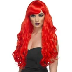 Smiffys Long Red Desire Wig