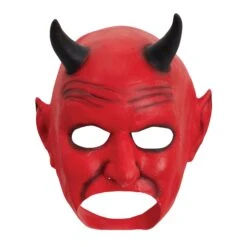Devil Latex Mask (Mouth Free)