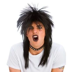 Wicked 80s Rocker Wig -Cosplay Equipment Store ew 8196