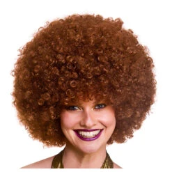 Wicked Giant Afro - Brown