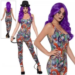 Smiffys Fever Creepy Clown Costume