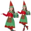 Smiffys Elf Girls Santas Little Helper -Cosplay Equipment Store girls elf 1