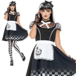 Smiffys Gothic Alice Costume