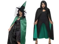 Smiffys Witches Cape -Cosplay Equipment Store green cape double 4cef36a4 de2e 4583 8c00 ff3112710ed0