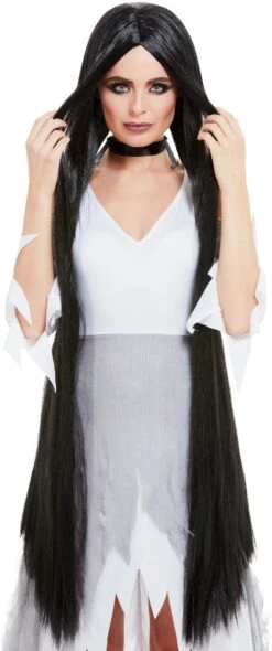Smiffys Halloween Wig Black