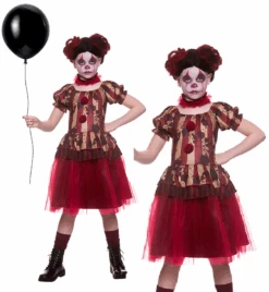 Wicked Vintage Circus Clown Girls