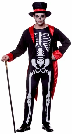 Wicked Mr Skelebones Mens Costume -Cosplay Equipment Store hm 5558 1