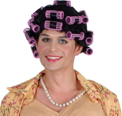 Wicked Funny Housewife With Rollers