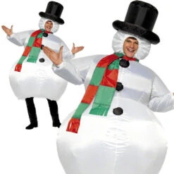 Smiffys Inflatable Snowman