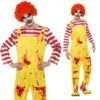 Smiffys Kreepy Killer Clown Costume -Cosplay Equipment Store killer