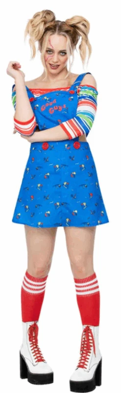 Smiffys Chucky Family Costume -Cosplay Equipment Store ladieschucky