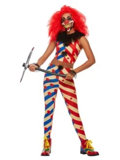 Smiffys Ladies Halloween Clown -Cosplay Equipment Store lady clown 3655bc2c 9f05 4c80 81bb d0895f7e7ac6