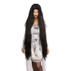 Black Long 40" Wig