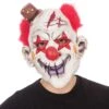 Top Hat Horror Clown With Hair Mask -Cosplay Equipment Store mask with hair