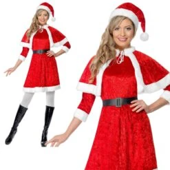 Smiffys Miss Santa Costume