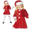 Smiffys Girls Mini Miss Santa Costume -Cosplay Equipment Store miss santa deluxe