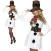 Smiffys Miss Snowman Costume -Cosplay Equipment Store miss snowman lady