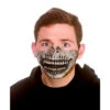 Wicked Latex Mask - Skeleton Half Face -Cosplay Equipment Store mk 9827 1000