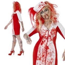 Smiffys Curves Zombie Nurse