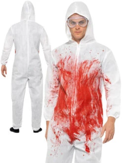 Smiffys Bloody Forensic Overall Costume