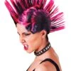 Mohican Pink/Black Wig -Cosplay Equipment Store pink pukn