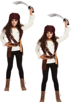 Smiffys Dark Spirit Pirate Costume