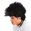 Wicked Black Punk Rocker Wig -Cosplay Equipment Store punk wig