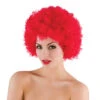 Wicked Funky Afro - Red -Cosplay Equipment Store red afro