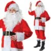 Santa Costume (Fur 7 Piece) -Cosplay Equipment Store santa 1 1
