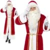 Smiffys Deluxe Santa Cloak Adults -Cosplay Equipment Store santa cloak