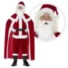 Smiffys Super Deluxe 8 Piece Santa -Cosplay Equipment Store santa deluxe 8pc