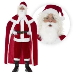 Smiffys Super Deluxe 8 Piece Santa