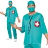 Mens Surgeon Costume Smiffys -Cosplay Equipment Store scrub doctor