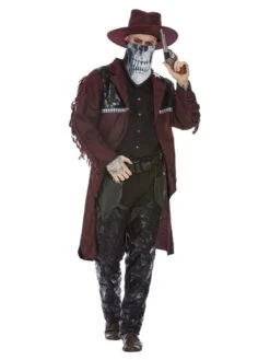 Smiffys Deluxe Dark Spirit Western Cowboy Costume -Cosplay Equipment Store sheriff costume 4