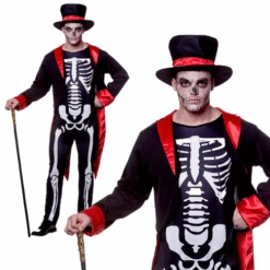 Wicked Mr Skelebones Mens Costume