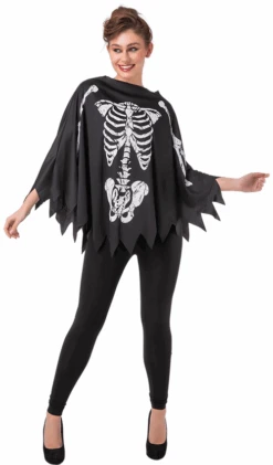 Wicked Halloween Ponchos -Cosplay Equipment Store skeletonopncho