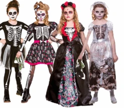 Wicked Girls Skeleton Costume