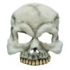 Skull Half Face Mask (Glow In Dark) -Cosplay Equipment Store skull 1