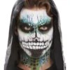 Smiffys Make-Up FX, Deluxe GID Skeleton Kit, Aqua -Cosplay Equipment Store skull 3